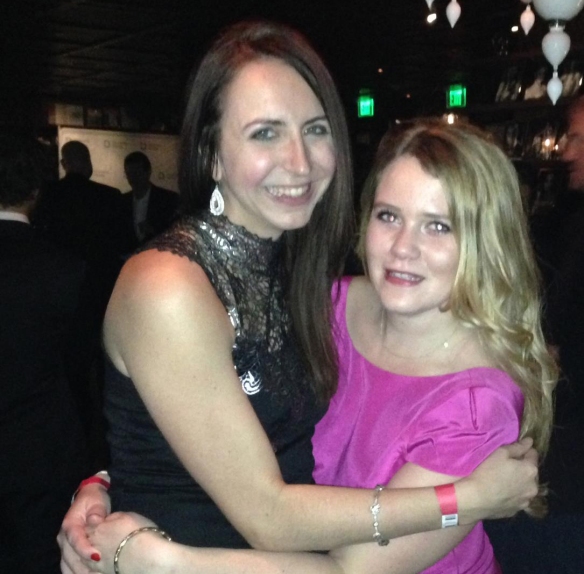 A perk of being single is bringing my best friend to the company holiday party.